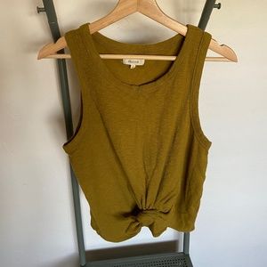 Madewell Audio Knot Front tank size Large